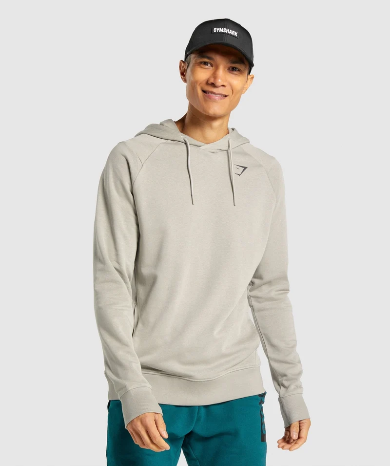 Gymshark Bold Hoodie - Taupe Grey