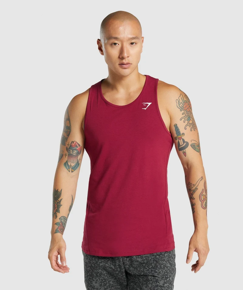 Gymshark Critical Tank - Red