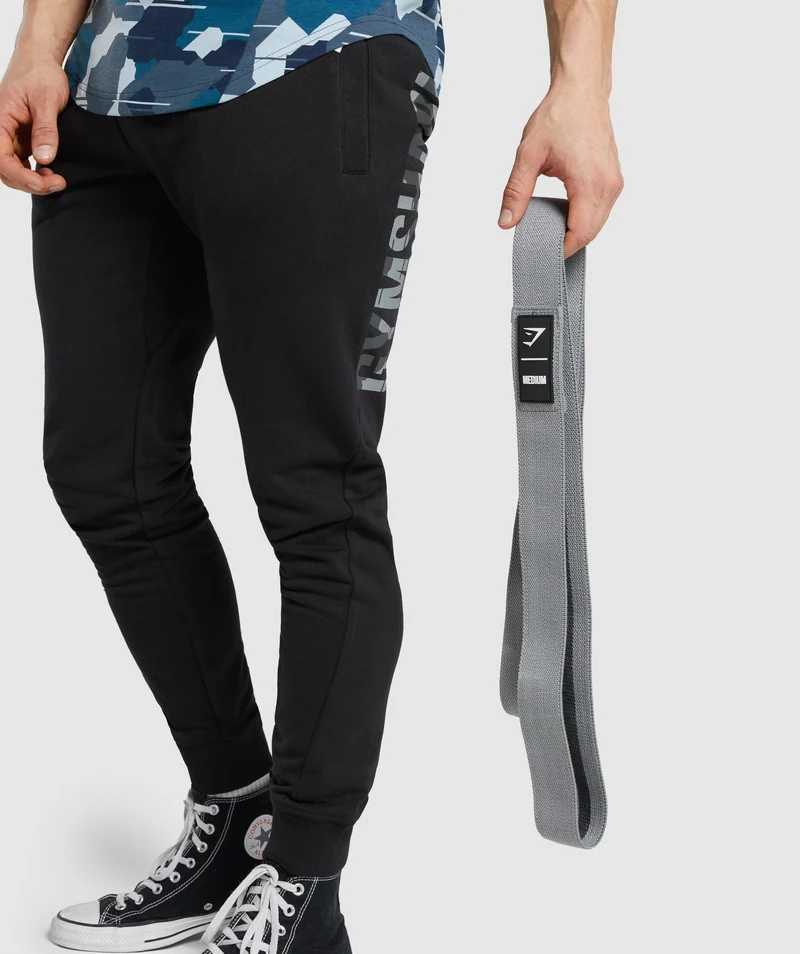 Gymshark Long Medium Resistance Band - Grey
