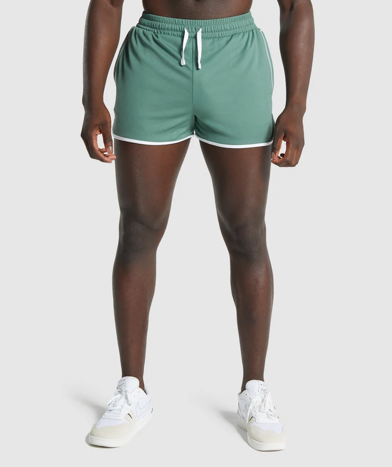 Gymshark Recess 3" Shorts - Green