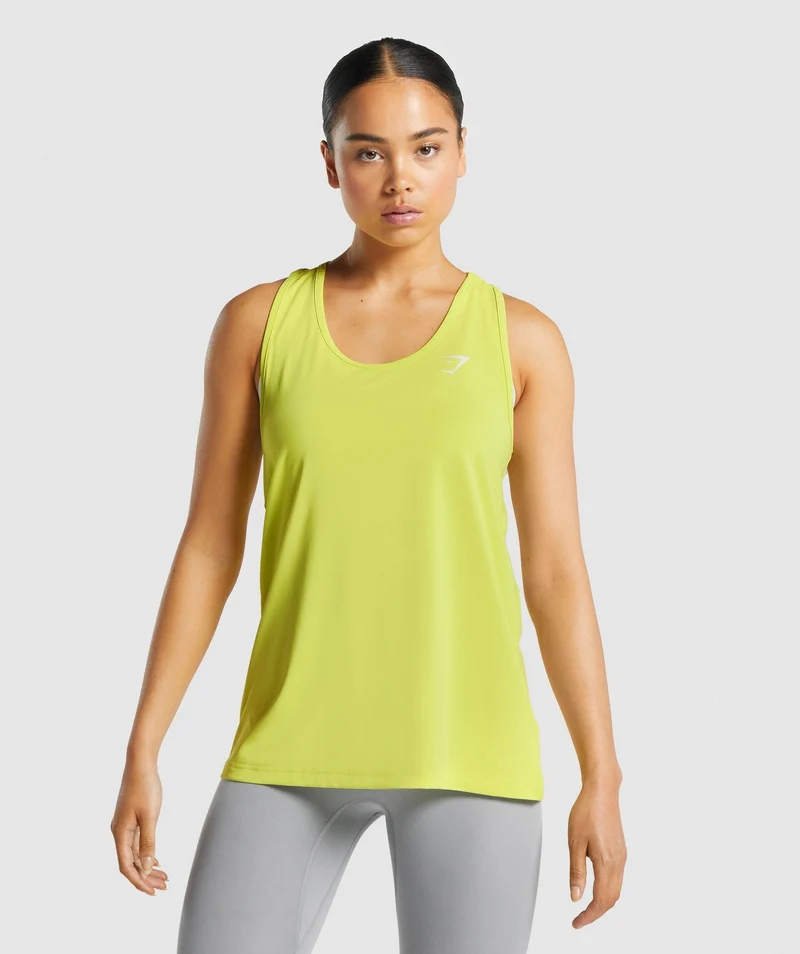 Gymshark Training Vest - Yellow