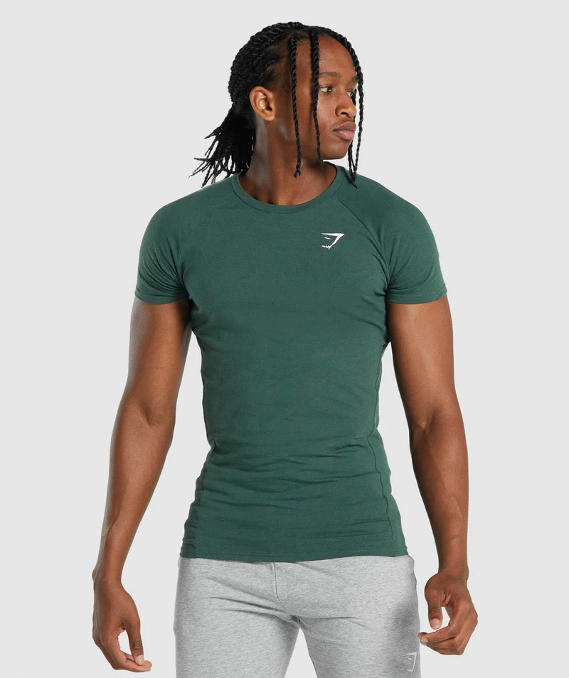 Gymshark Critical 2.0 T-Shirt - Dark Green