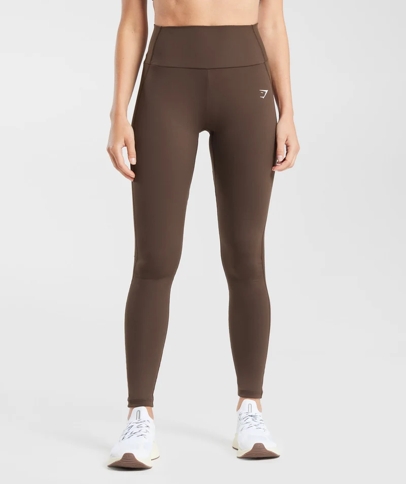 Gymshark Everyday Contour Leggings - Archive Brown