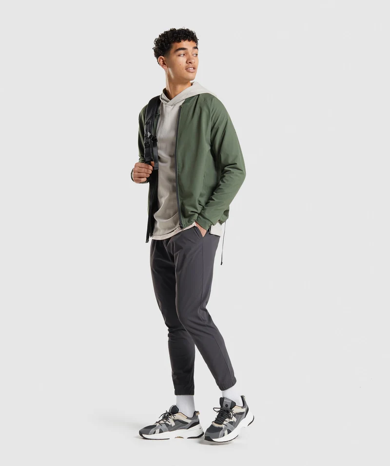 Gymshark Studio Jacket - Core Olive