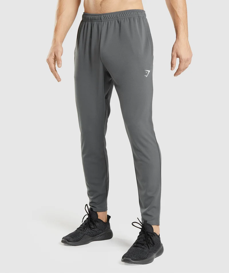 Gymshark Arrival Knit Joggers - Charcoal Grey