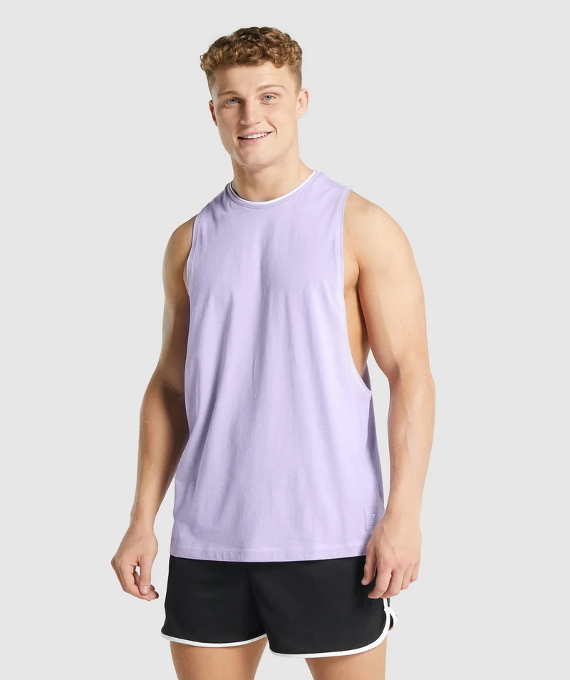 Gymshark Recess Tank - Light Purple