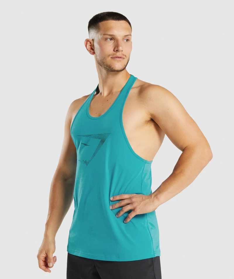 Gymshark Sharkhead Infill Stringer - Blue