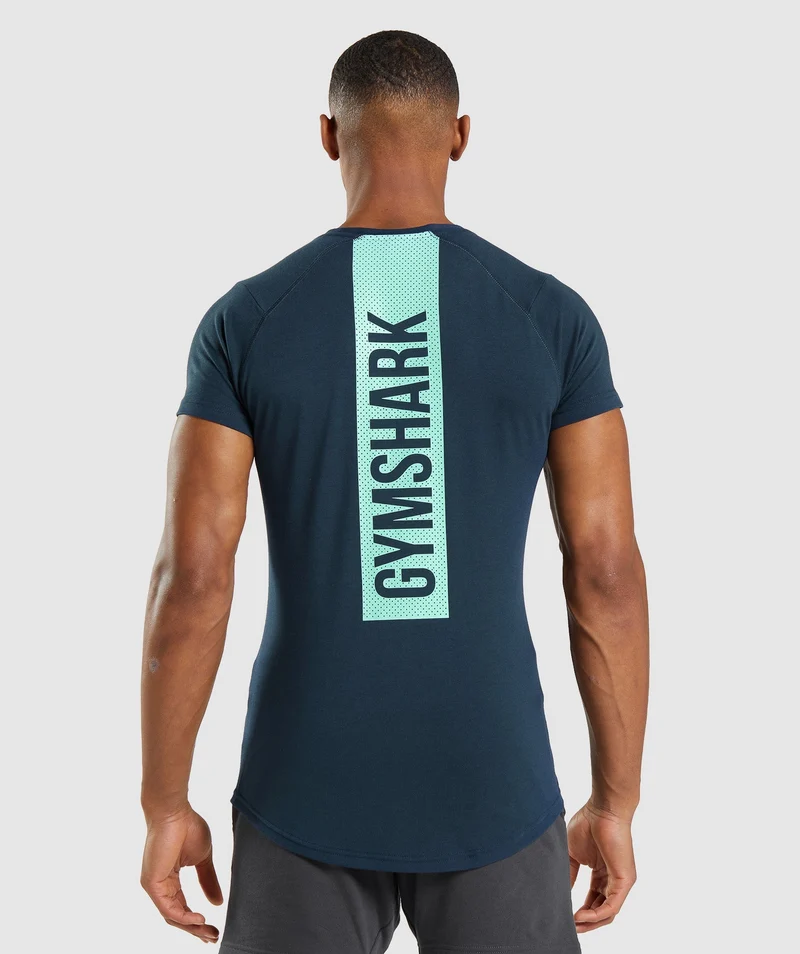 Gymshark Bold T-Shirt - Navy