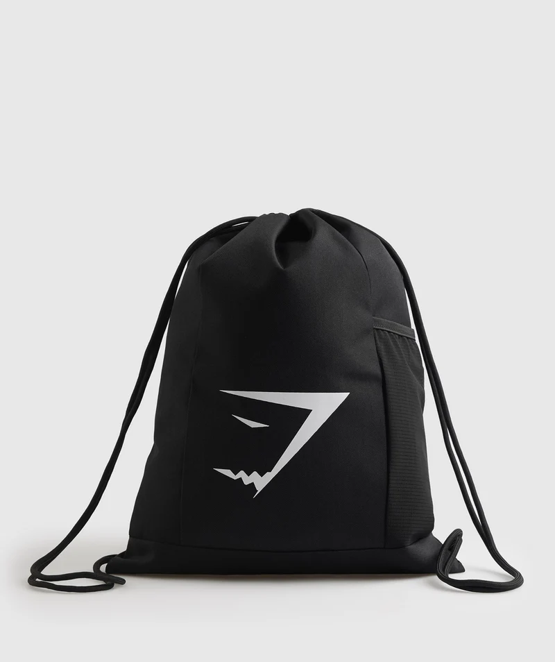 Gymshark Sharkhead Gymsack - Black