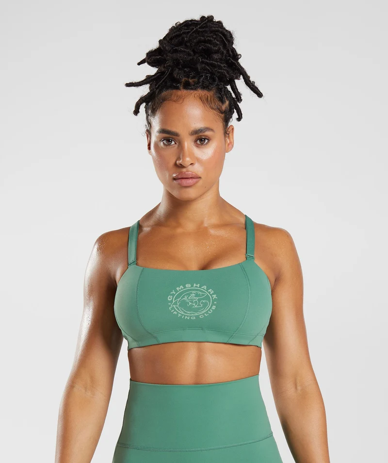 Gymshark Legacy Sports Bra - Hoya Green