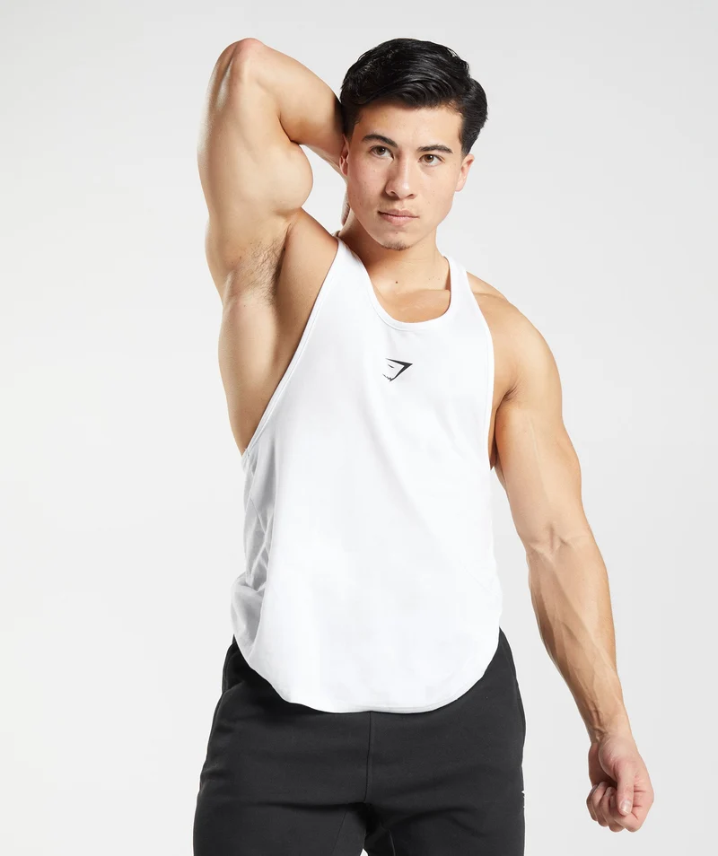 Gymshark Critical Stringer - White