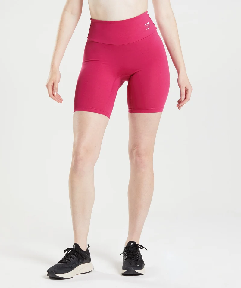 Gymshark Training Cycling Shorts - Magenta Pink