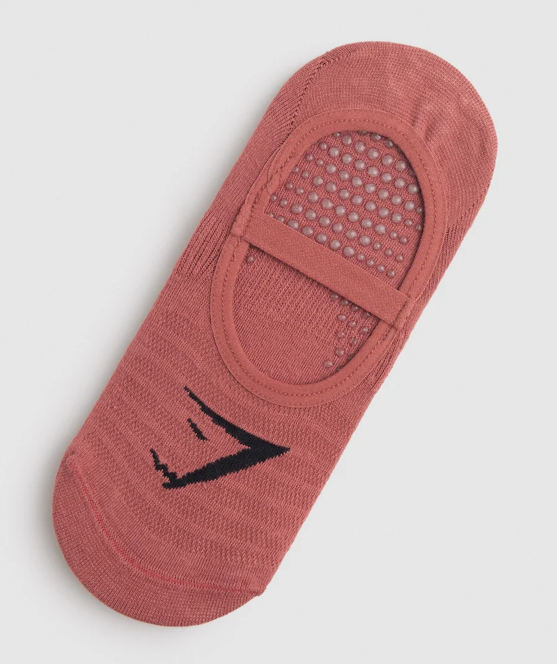 Gymshark Studio Socks - Rose Brown
