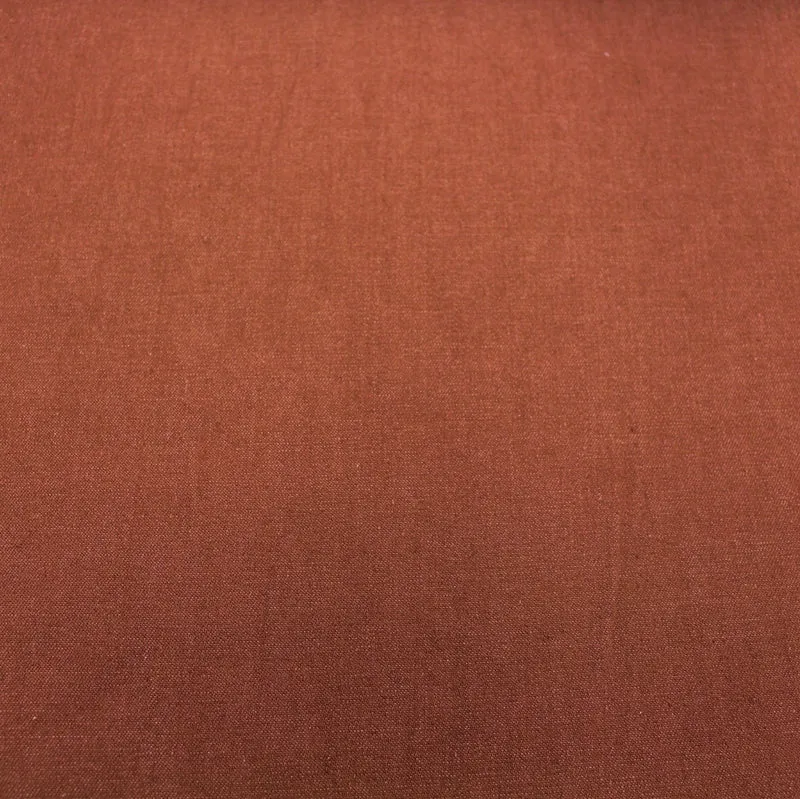 Solid Cotton Denim - Brown
