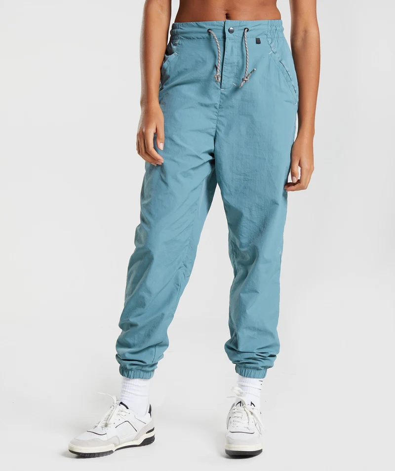 Gymshark Retake Track Joggers - Charred Blue