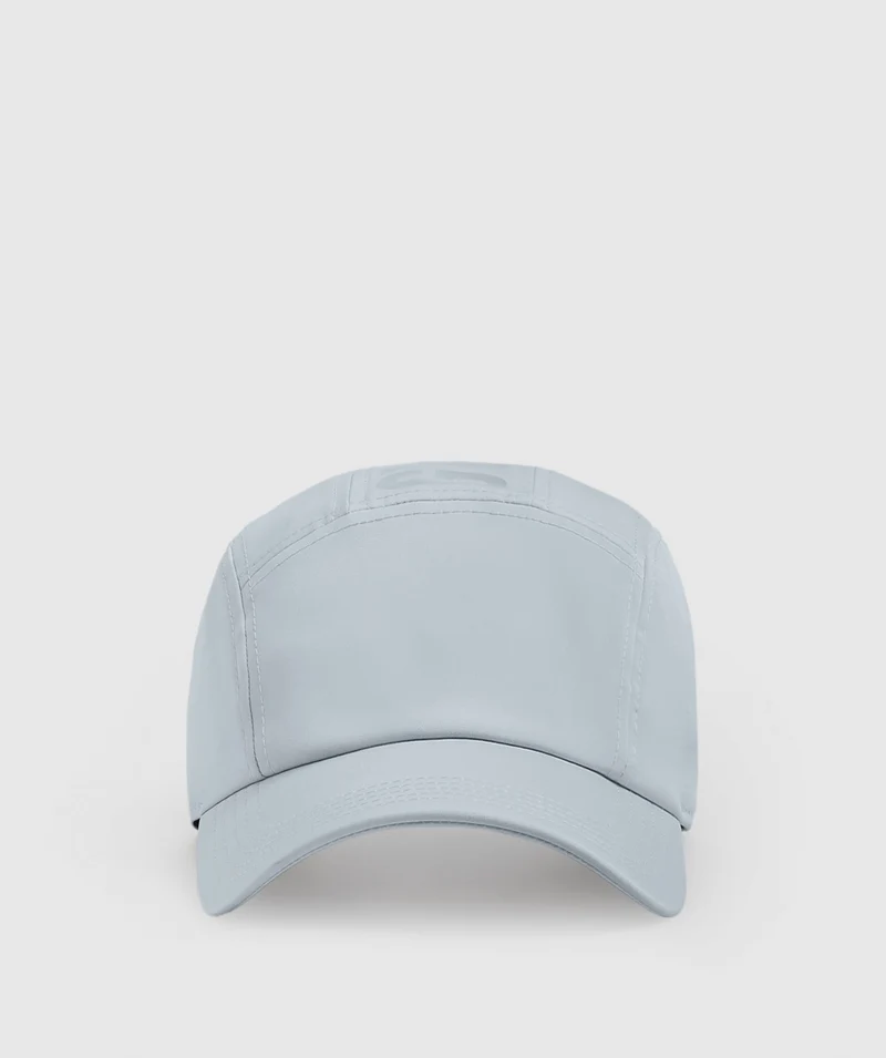 Gymshark Logo 5 Panel Cap - River Stone Grey