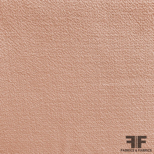 Italian Double-Faced Wool Crepe - Blush