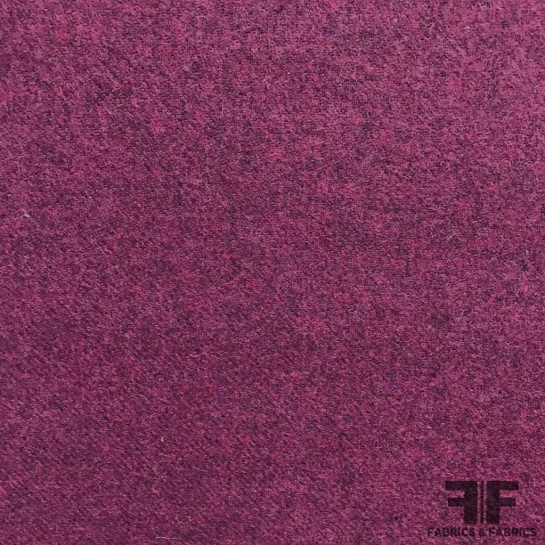 Italian Wool Coating/Suiting - Purple