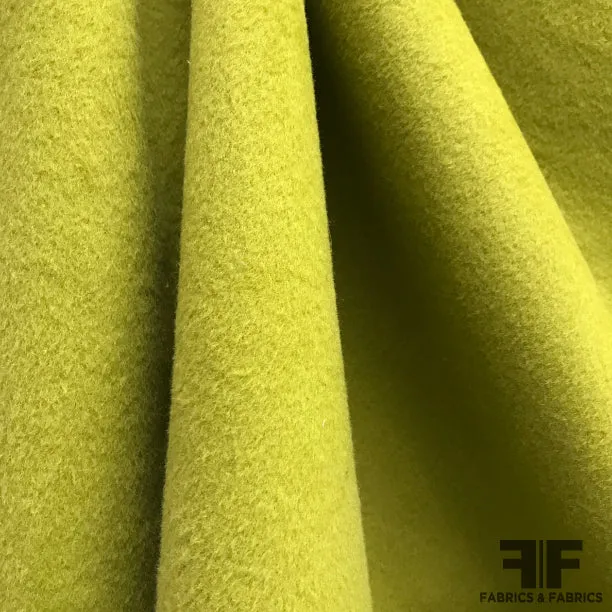 Wool Coating - Green