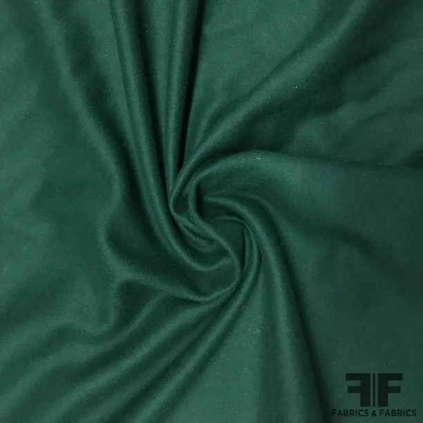 Wool Coating - Forest Green