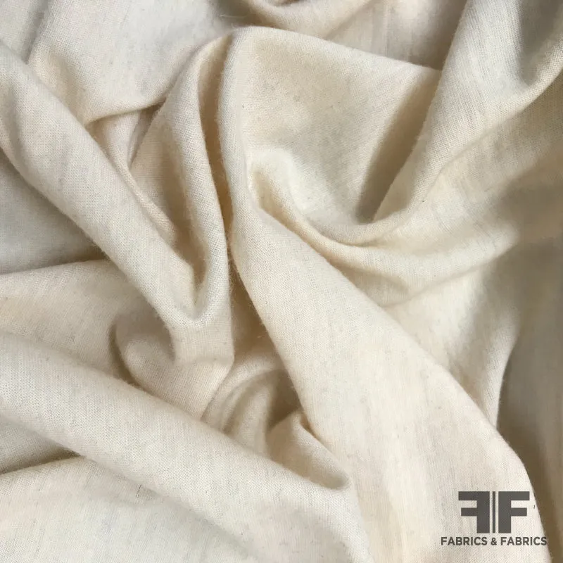 Wool Jersey Knit - Cream