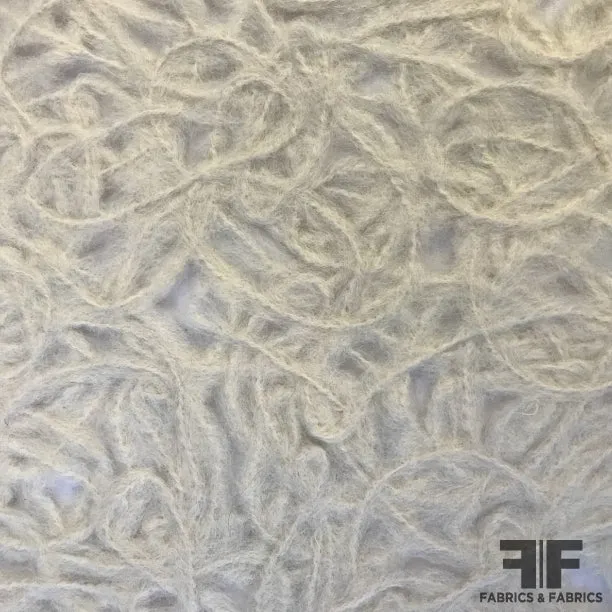 Novelty Felted Wool - Cream