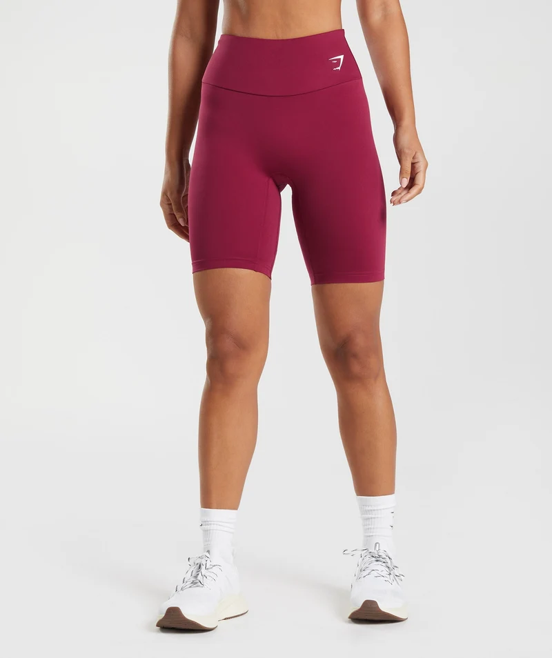 Gymshark Training Cycling Shorts - Currant Pink