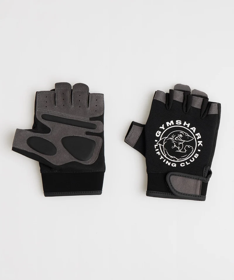 Gymshark Legacy Lifting Gloves - Black