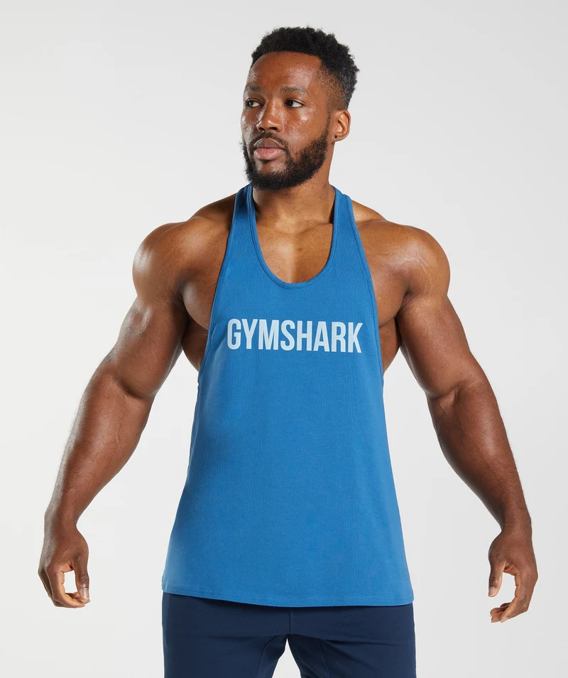Gymshark Apollo Stringer - Lakeside Blue