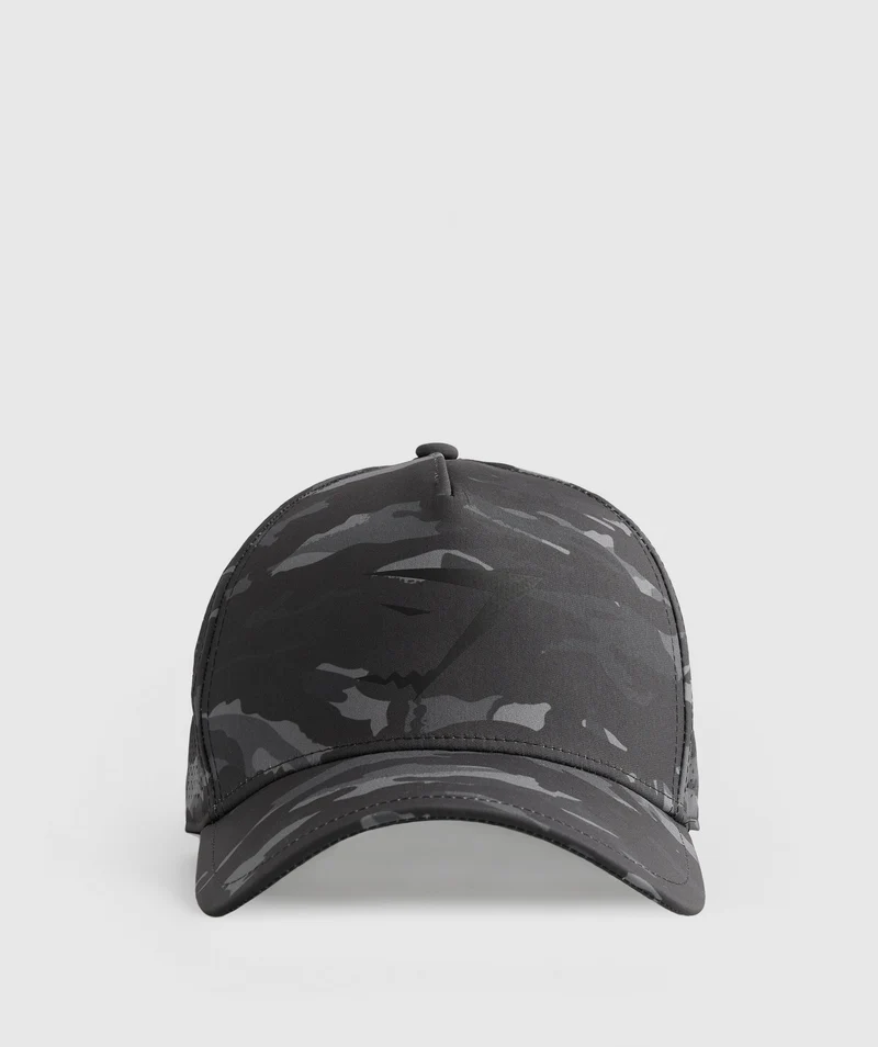 Gymshark Mesh Trucker - Black
