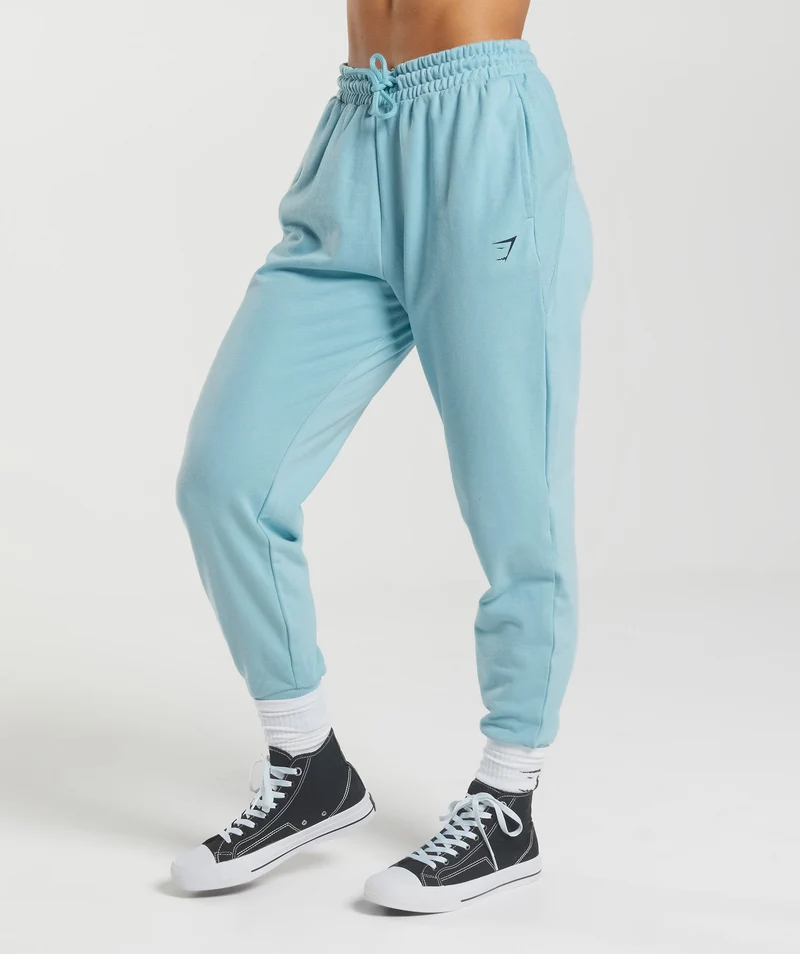 Gymshark Power Joggers - Iceberg Blue