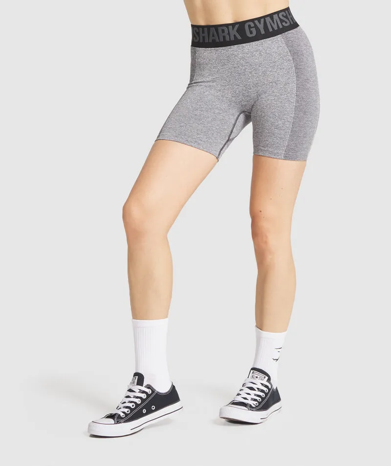 Gymshark Flex Shorts - Charcoal Marl/Black