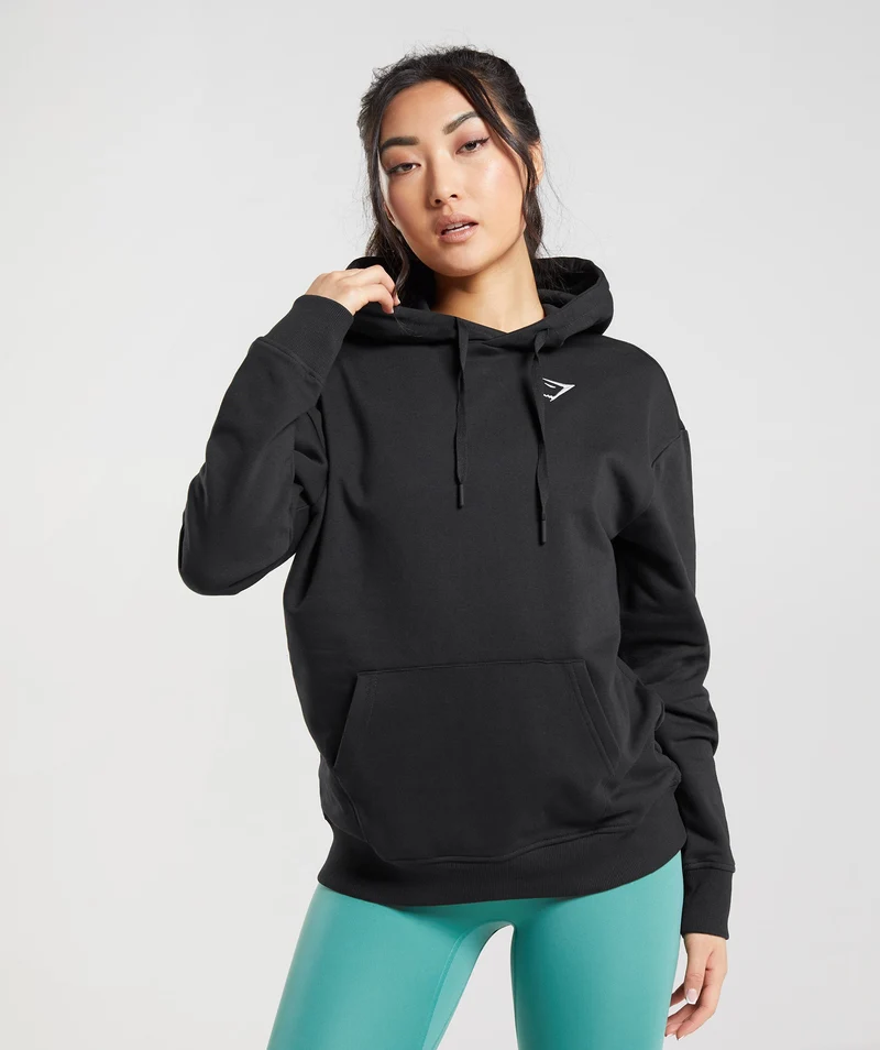 Gymshark Training Oversized Hoodie - Black