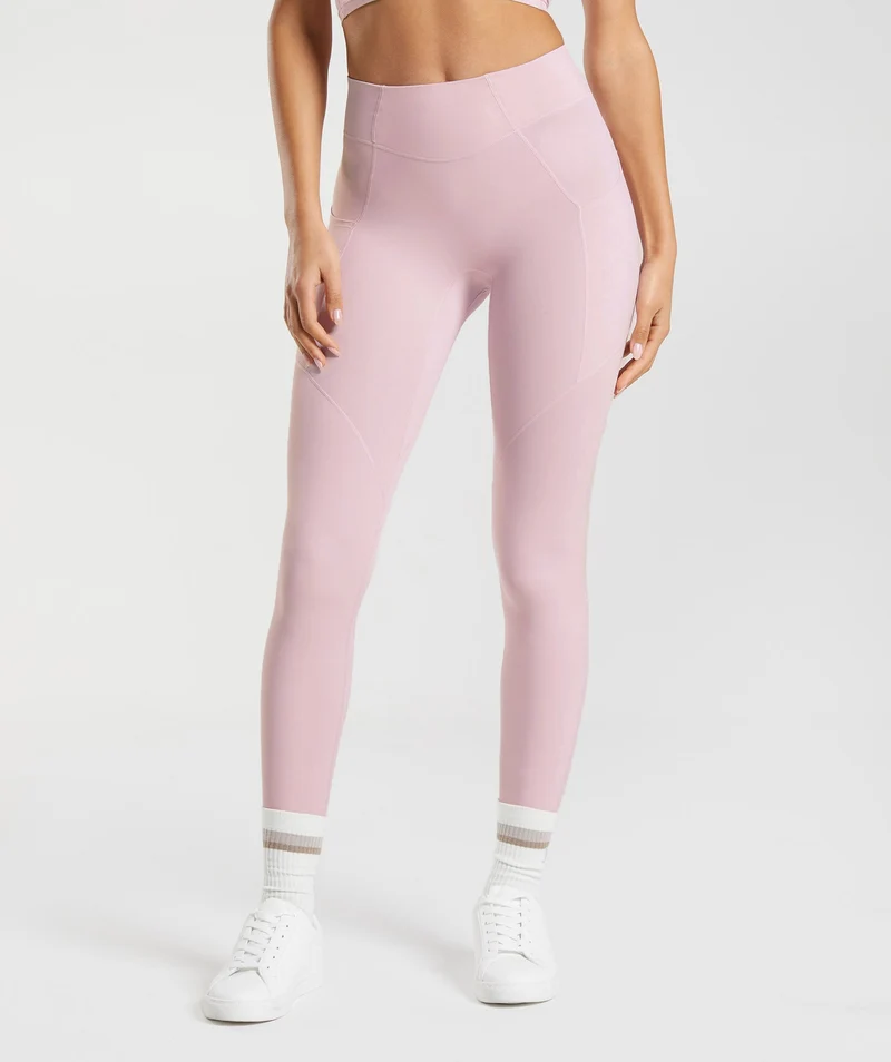 Gymshark Whitney Everyday Pocket Leggings - Pressed Petal Pink