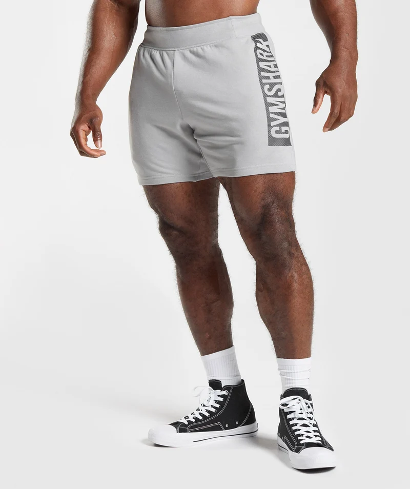 Gymshark Bold Shorts - Light Grey