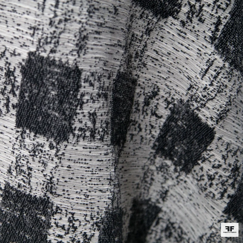Checkered Novelty - Black/Ivory