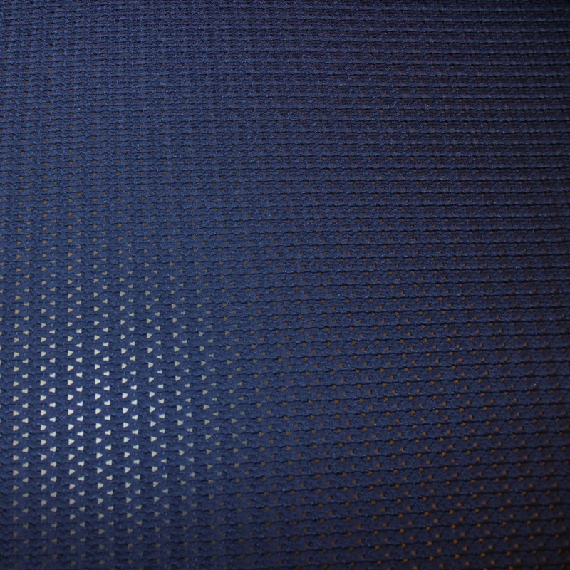 Open Weave Polyester Knit - Blue