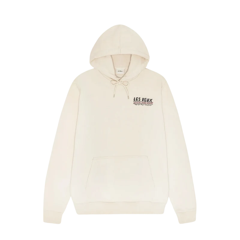 Record Hoodie - Ivory
