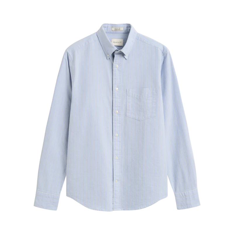 Reg Archive Oxford Stripe Shirt - Clear Sky