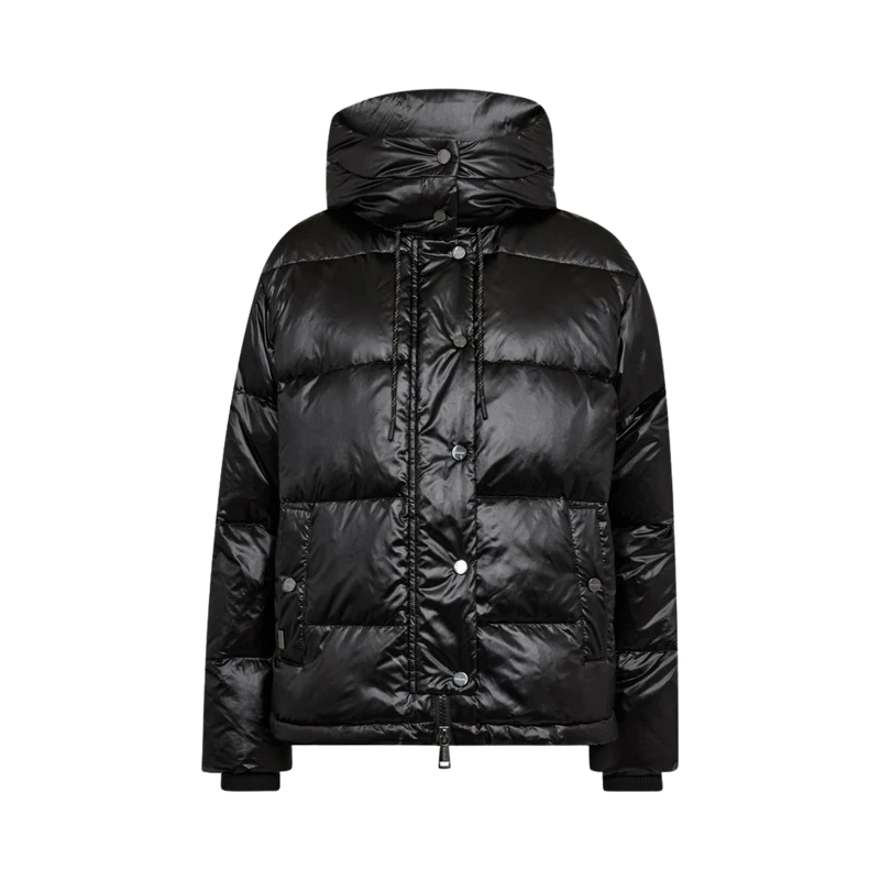 MMJilly Metallic Down Jacket - Black