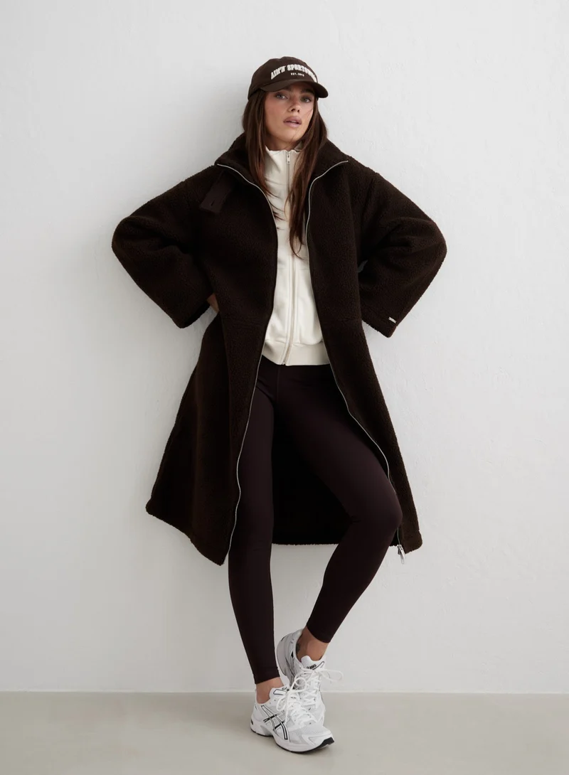 Chocolate Pile Coat