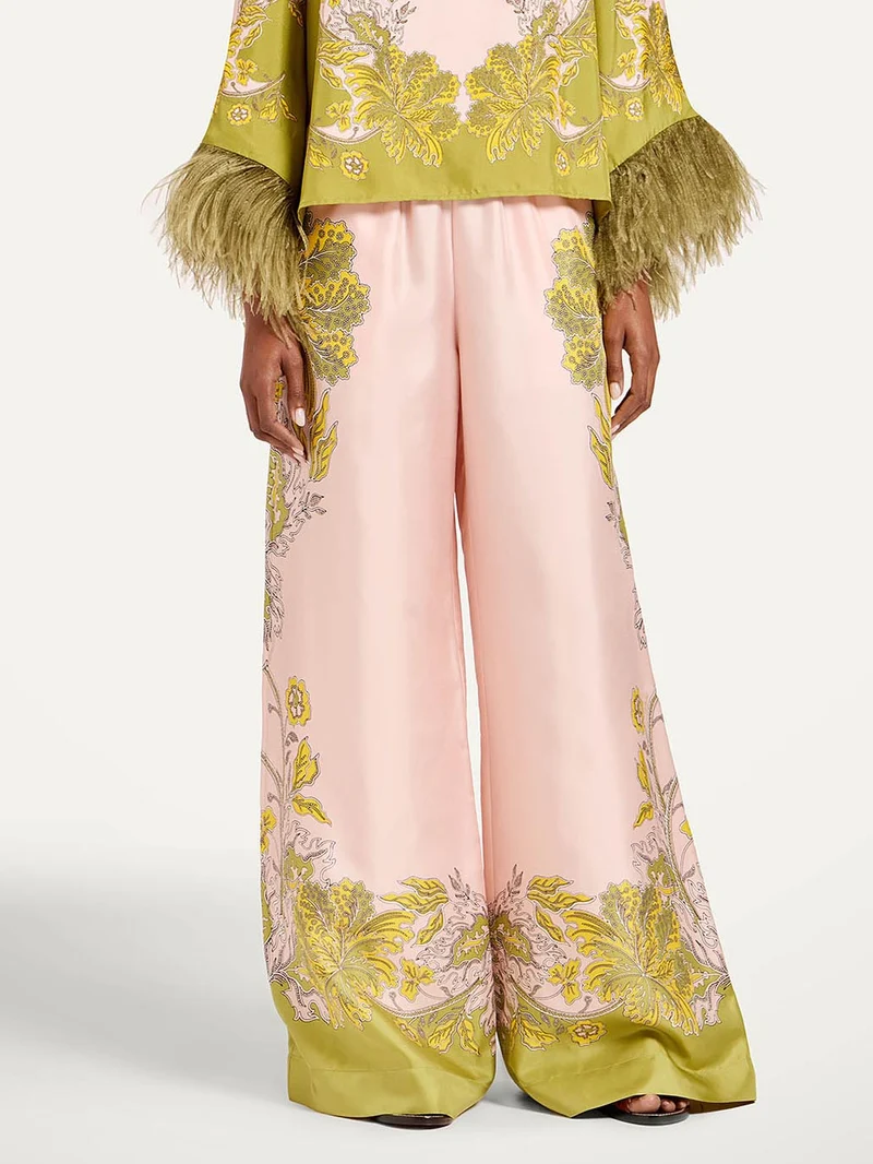 Exquisite High-Waist Wide Leg Pants