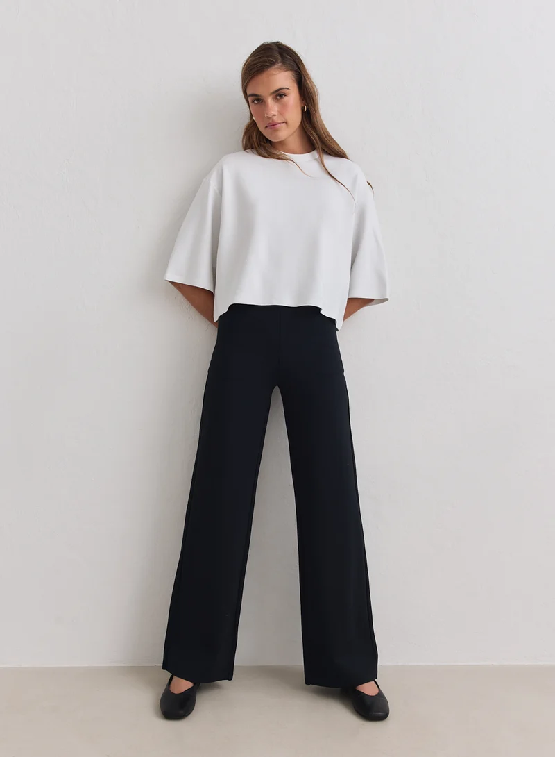 Black Luxe Tall Pants