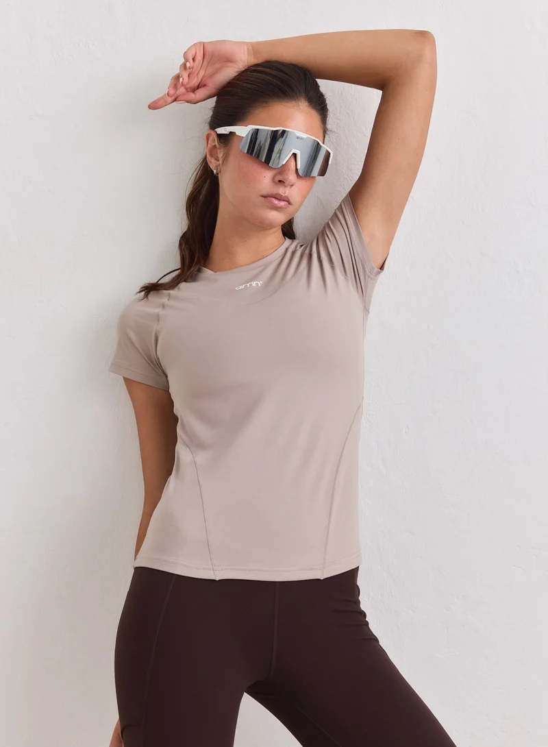 Dark Clay Soft Basic Short Sleeve