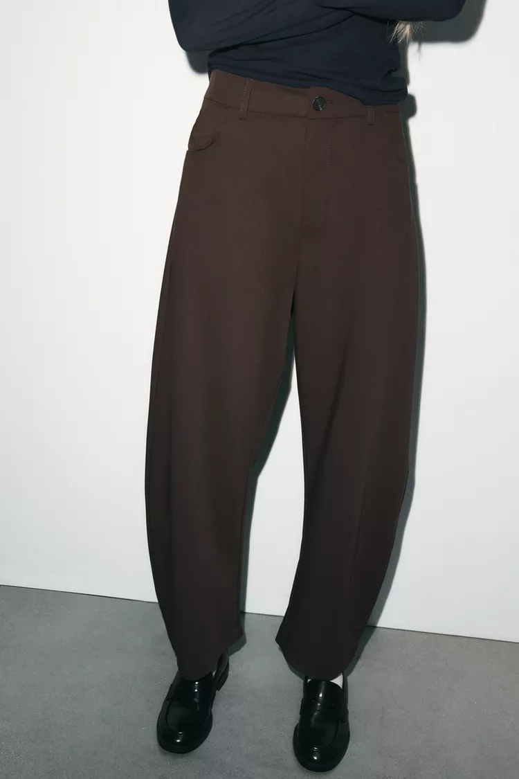 Balloon Pants- Dark Brown