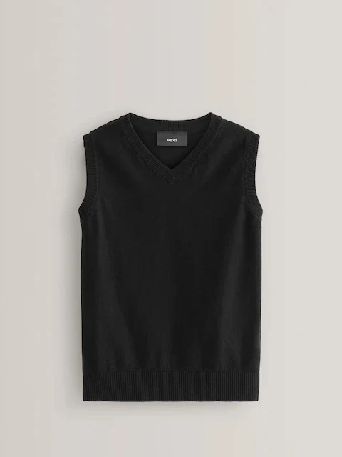 Black School Tank Top