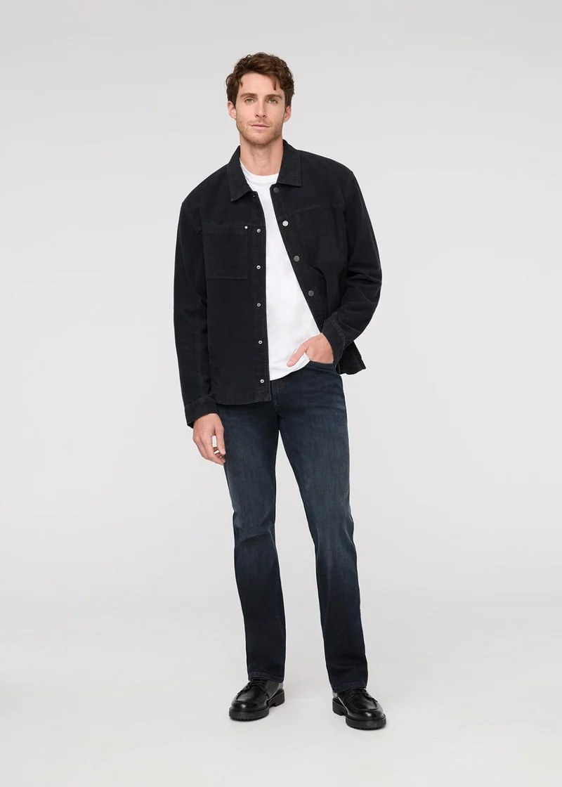 Performance Denim+ Slim Straight - Carbon Stone