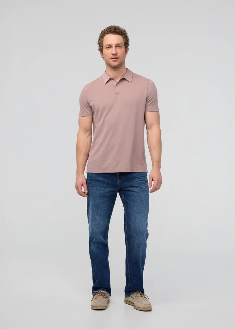 Performance Denim+ Relaxed Straight - Prairie Indigo