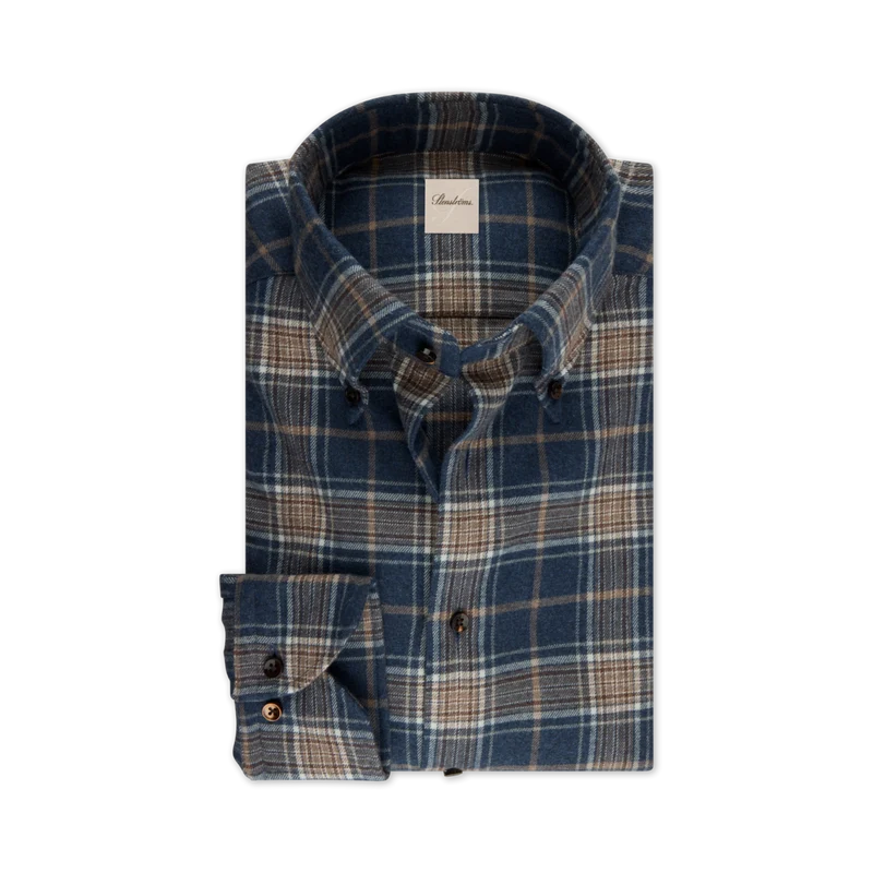 Regular C26 RC Cuff - Dark blue check