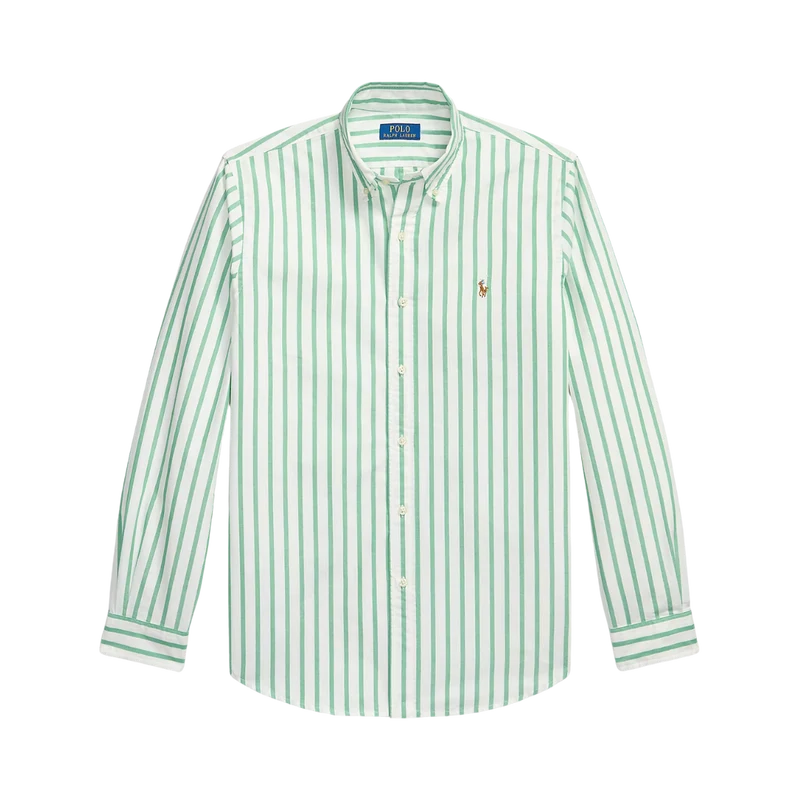 Woven Sport Shirt - 002 Summer Emerald White